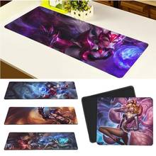 Maiya alta qualidade liga of legends ahri conjunto de silicone tamanho grande/pequeno com mouse pad para mouse frete grátis 2024 - compre barato