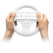 Новое гоночное Рулевое колесо для пульта дистанционного управления Nintendo Wii Kart 2024 - купить недорого