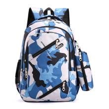 Large Middle School Student Backpack for Teenage Girls Boys Fashion Camouflage Men Backpack Women Bagpack 2021 New 2024 - buy cheap