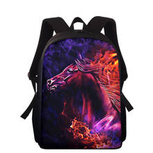 HYCOOL Boy School Bags Child Horse Printing Backpack Kindergarten Cute Boys Children's Schoolbag for Kids Dropshipping 2024 - buy cheap