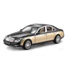 Модель автомобиля 62s из сплава в масштабе 1:24, металлическая модель автомобиля, украшение, игрушки для мальчиков, подарки для детей 2024 - купить недорого