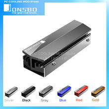Jonsbo PC Case M.2 SSD Heatsink Cooler For M.2 2280 Solid State hard disk Radiator All Aluminum Heat Sink 2024 - buy cheap