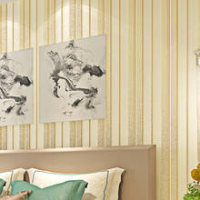 Beibehang papel de parede moderno minimalista para sala de estar quarto listras verticais, papel de parede sala de estar, papel de parede 3d 2024 - compre barato