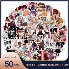 50pcs Anime Toilet-Bound Hanako kun Stickers for Car Pad Bicycle Luggage Skateboard Laptop Graffiti Decal Room Wall Sticker 2024 - buy cheap