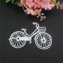 Crazyclown Bicycle Metal Cutting Dies Stencil For Scrapbooking Paper Card Album Photo Craft Art Embossing Painting Decor 2024 - buy cheap