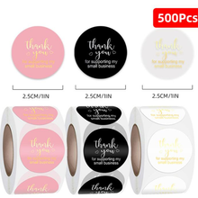 500pcs Wedding Stickers 1 inch Round Thank You For Your Order Sticker Party Favors Envelope Seal Labels Stationery Stickers 2024 - buy cheap