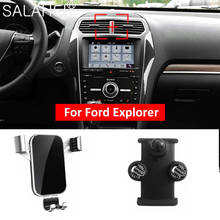 Suporte automotivo para painel interior do ford explorer, acessórios para celular, suporte para painel automotivo, 2011-2019, 2016, xlt 2024 - compre barato