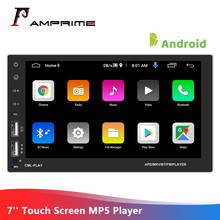 AMPrime 7'' GPS Car Stereo Radio Touch Screen 2Din MP5 Player Bluetooth WIFI GPS FM Radio Receiver Suppport Rear Camera 2024 - buy cheap