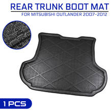 Car Floor Mat Carpet For Mitsubishi Outlander 2007 2008 2009 2010 2011 2012 Rear Trunk Anti-mud Cover 2024 - buy cheap