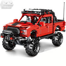 2021 NEW High-tech Off-Road SUV Racing Car Building Blocks Kit Bricks Classic Model Sports Vehicle Kids Toys For Children Gifts 2024 - buy cheap