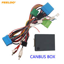 FEELDO Car Stereo Audio 16PIN Android Power Cable Adapter With Canbus Box For Honda Odyssey 04-08 Wiring Harness #HQ6485 2024 - buy cheap