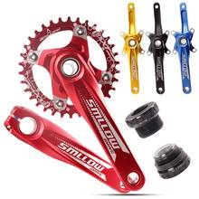 MTB Bicycle BCD 104 Crankset 170mm Crank 1X System Chainwheel Single Chainring Narrow Wide For 1*11 1*10 Mountain Bike 2024 - buy cheap