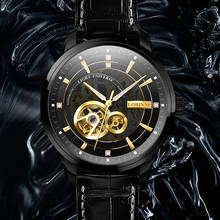 LOBINNI Seagull Automatic Mechanical Watch Luxury Brand Men Watch Leather Sapphire Waterproof 50M Male Wristwatch 2024 - buy cheap