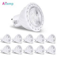 GU10 Led Lamp Spot Light Dimmable 6W LED Beautiful 3000K 500lm Day White 60W Replacement for Halogen Bulb  Room Hotel-10PACK 2024 - buy cheap