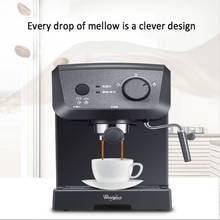 2019 15Bar Espresso Machine maker Fully Automatic steam 1050W Pump Pressure Household Extraction Mellow Grease milk frother 2024 - buy cheap