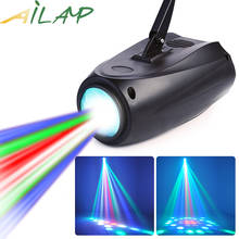 Luz de palco colorida usb dc5v, luminária colorida para feriados com bola de luz dj controle de música strobt light ktv bar luz de discoteca para presente de criança