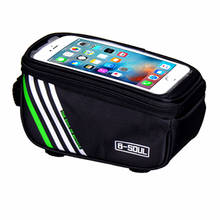 Hot Waterproof Bicycle Bag Touch Screen Cell Phone Pocket Cycling Bike Front Frame Bag MTB Bike Accessorie Top Tube Bag 2024 - buy cheap