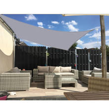 Toldo rectangular impermeable para exteriores, sombrilla, vela para jardín, playa, Camping, Patio, piscina, toldo para el sol, refugio para el sol, nuevo 2024 - compra barato