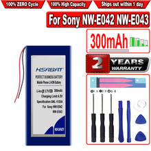 HSABAT NW-E044 300 мА/ч, Батарея для Sony NW-E042 NW-E043 2024 - купить недорого