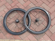 1 par de rodas de bicicleta tubular de fibra de carbono, reforçado, brilhante, 60mm - 25mm de largura, conjunto de rodas de bicicleta, lado do freio basalto 2024 - compre barato