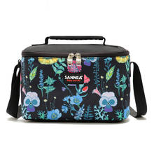 4.8L Lunch Bag Thermal Oxford Cloth Waterproof Lunch Box Children's Cartoon Bento Insulation Bag Picnic Outdoor 2024 - buy cheap
