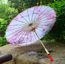 Бумажный Зонт Retrol в китайском стиле, женский костюм, реквизит для фотосъемки, реквизит для традиционных танцев, Зонты ручной работы, декор LF679 2024 - купить недорого