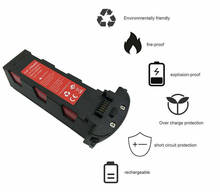 Batería de 11,4 V 4200mAh para Hubsan H117S Zino GPS RC Drone Quadcopter, piezas de repuesto, batería de Vuelo Inteligente para cámara RC Drone 2024 - compra barato