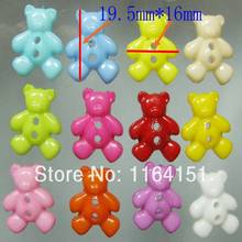 100Pcs/lot  10*12mm Mixed Nylon Cartoon Button  2 Holes Sewing Buttons for garment Scrapbooking Accessory 2024 - buy cheap