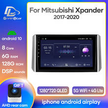 4G монитор для MITSUBISHI XPANDER 2018 лет автомобильный монитор радио мультимедиа видео плеер навигация GPS Android 9,0 стерео 2024 - купить недорого