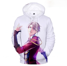 ¡Nuevo Anime YURI! On ICE-Disfraz de Yuri Plisetsky para hombre y mujer, sudaderas con capucha, abrigo impreso en 3D, ropa deportiva 2024 - compra barato