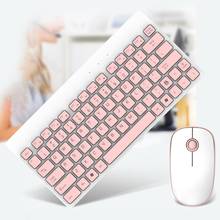 Wireless Adjustable Mechanical Keyboard 1500DPI Mouse Set for Laptop Computer 2024 - buy cheap