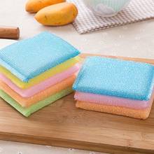 4pcs Kitchen Nonstick Oil Scouring Pad Oil Cleaning Cloth Washing Cloth To Wash Cloth Towel Brush Bowl Wash Cloth Dish Sponge 2024 - buy cheap