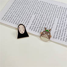 Cartoon Hayao Miyazaki Totoro brooch pin collar pin badge bag clothing accessories  gifts for women/man 2024 - buy cheap
