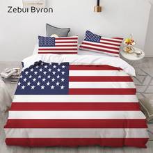 3D Bedding Set Custom,Duvet Cover Set Queen/King,Quilt/Blanket Cover Set,Bedclothes flag United States USA,3pc bed set,drop ship 2024 - buy cheap