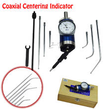 1Set Coaxial Centering Dial Test Indicator Set 0-3mm Center Finder Milling Tool 0.01mm Accuracy with Wooden Box Measuring Tool 2024 - buy cheap