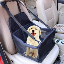 Funda de asiento de coche para perro, hamaca plegable de viaje, bolsa de asiento de transporte de coche para perro, cesta impermeable, bolsa de malla de seguridad para mascotas para perros y gatos, nueva 2024 - compra barato