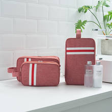 Waterproof Dry Wet Separation Makeup Bag OL Style Travel Organizer Toiletry Bag Cosmetic Bag Kosmetyczka Make Up Bag Storage Bag 2024 - buy cheap
