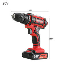 ZHCY 21V Cordless Electric Screwdriver Lithium Battery Drill 25+1 Settings Power Tools Mini Wireless DC Driver 2024 - buy cheap