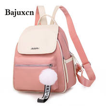 Ladies Oxford waterproof backpack new youth girl student school bag luxury designer ladies multifunctional stitching travel bag 2024 - buy cheap