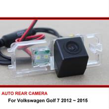 Cámara de visión trasera para coche, dispositivo de visión nocturna, marcha atrás, aparcamiento, gran angular, HD, CCD, para Volkswagen Golf 7, Golf 7, 2012 ~ 2015 2024 - compra barato