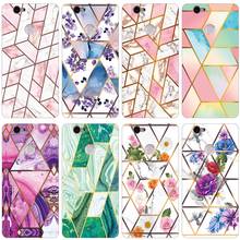 Soft Phone Case For Huawei Nova CAN-L01 CAN-L11 Funda Glossy Colorful Flower Silicone Phone Back Cover Geometric Marble Shell 2024 - buy cheap