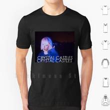 Camiseta de castillos de cristal de gran tamaño, 100% algodón, castillos de cristal, Skins Uk Demarco Deafheaven Worlds You Love Her Coz Shes Dead 2024 - compra barato