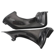 New Carbon Fiber Look Ram Air Tube Cover Fairing Parts (Right & Left ) For YAMAHA YZF R6 1998-2002 2024 - buy cheap