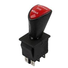 Forward-Stop-Back DPDT 6Pin Latching Slide Rocker Switch KCD4-604-6P Car Switch 2024 - buy cheap