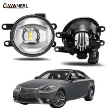 LED Lens Fog Light Assembly 30W 8000LM Car Right + Left Fog Light DRL 12V For Lexus IS250 IS350 With F-Sport Package 2008-2013 2024 - buy cheap