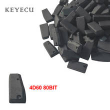 Keyecu 4D60 80BIT 80 Bit Carbon Auto Car Key Transponder Chip ID60 80Bit 4D Blank Chip 2024 - buy cheap