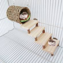 Hamster Tunnel Bed Climbing Ladder Cage Playground Chew Toys Rat Habitat Shelter 667A 2024 - buy cheap