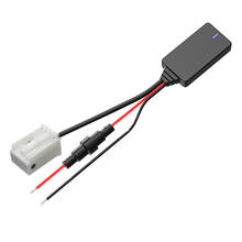 12v 12-pin carro bluetooth áudio cabo veículo adaptador bluetooth aux apto para mcd rns 510 rcd 200 210 300 310 500 510 acessórios 2024 - compre barato