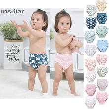 Baby Training Pants Cute Baby Diapers Reusable Nappy Cloth Diaper Washable Kids Baby Cotton Training Pants Panties Nappy 2024 - buy cheap