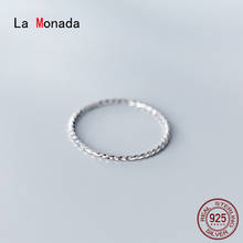 La Monada Prismatic Women Ring 925 Sterling Silver Minimalist Rings For Women 925 Silver Fine Jewerly Rings Woman All Finger 2024 - buy cheap